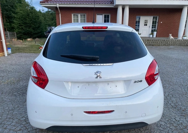 Peugeot 208 cena 19900 przebieg: 62475, rok produkcji 2015 z Turek małe 121